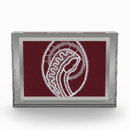 S. Mary Elegant foto personalizado de marco de bor