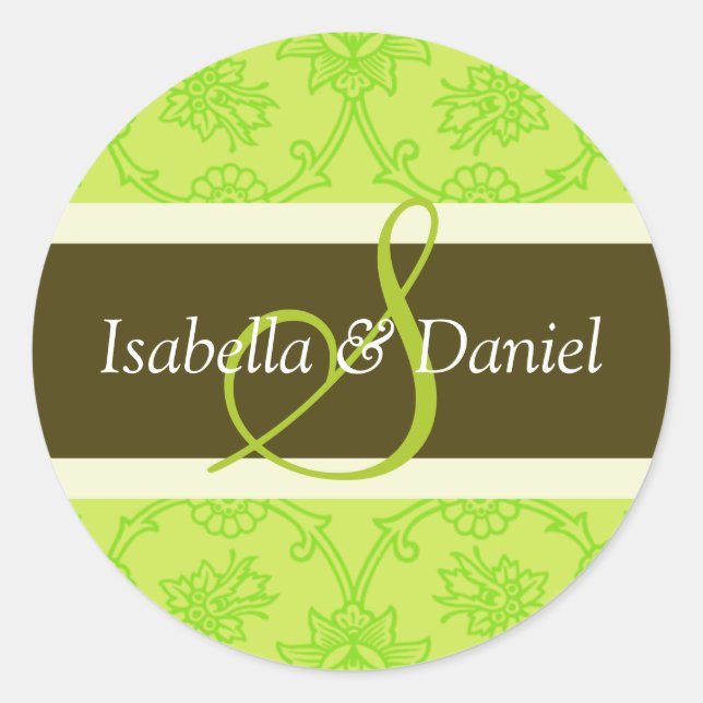 S Monogramas Para Sellos De Invitación De Boda (Anverso)
