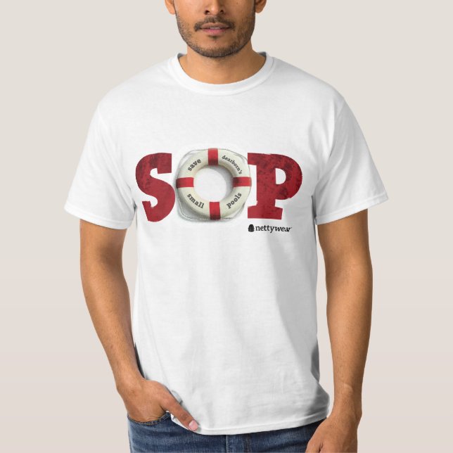 S.O.P ahorran nuestra camiseta del valor de las (Anverso)