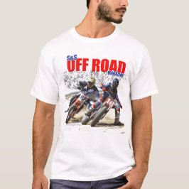 S&S de la camiseta plana de la pista de la revista