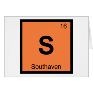S - Southaven Mississippi Química Tabla Periódica