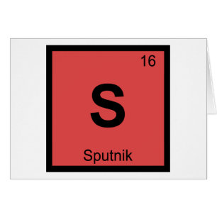 S - Sputnik Tabla Periódica de Química Espacial Ru