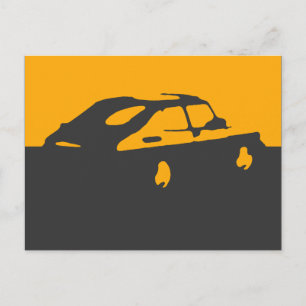Saab 900 SPG/Aero - Amarillo en postal oscuro