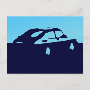 Saab 900 SPG/Aero - Lt blue en la postal oscura