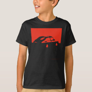 Saab 900 SPG/Aero - rojo en el camisetas oscuro