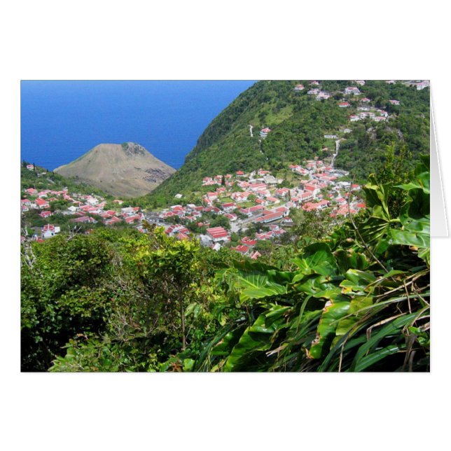 SABA: Windwardside (Anverso (Horizontal))