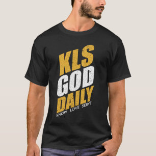 Saber Amor Servir A Dios Tees Cristianos Tops Homb
