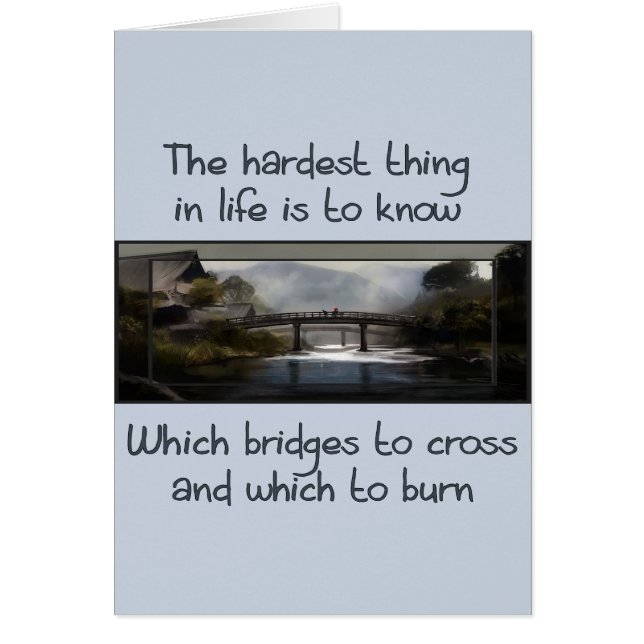 Saber qué puente (Frente)