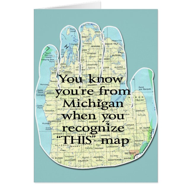 Sabes que eres de Michigan cuando (Frente)