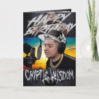 Sabiduría críptica de la tarjeta de cumpleaños