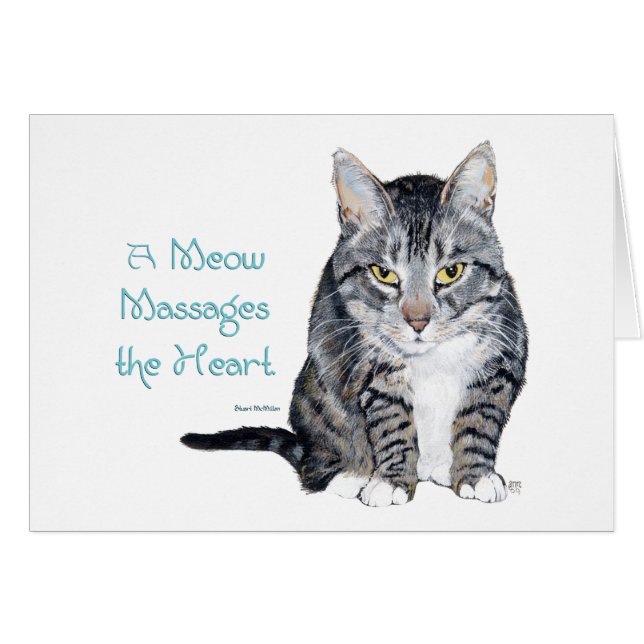 Sabiduría del gato - Meows (Anverso (Horizontal))