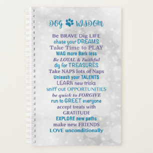 Sabiduría del perro - Planificador Inspirador