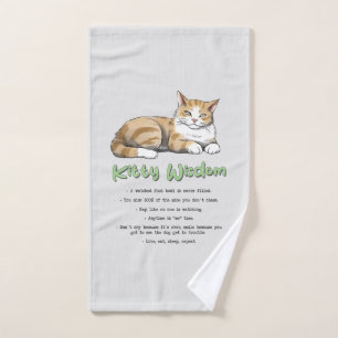 Sabiduría Kitty - Gato gracioso que gobierna con u