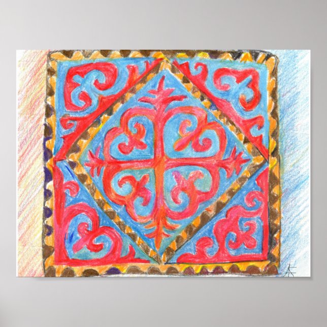 Sabiduría nómada. Arte tradicional de Asia Central (Frente)