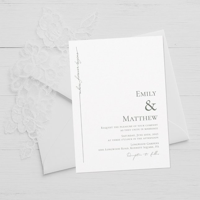 Sabio Donde Siempre Comienza Invitación A La Boda (Subido por el creador)