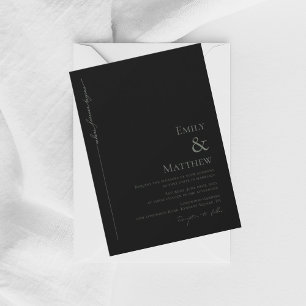 Sabio Donde Siempre Comienza Invitación A La Boda 