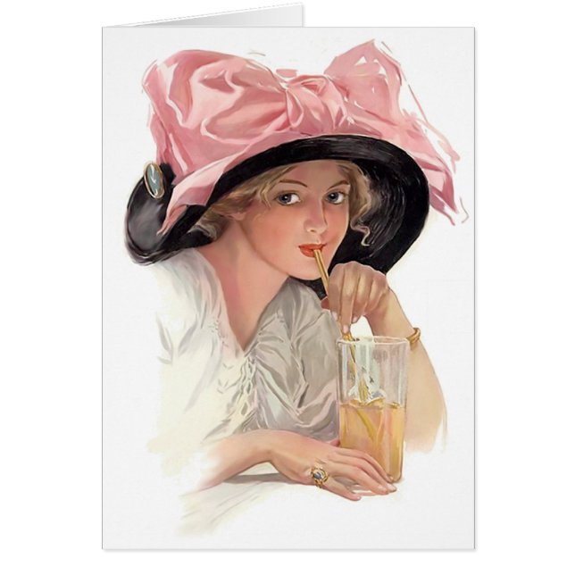 Saboreando refrescos (Frente)