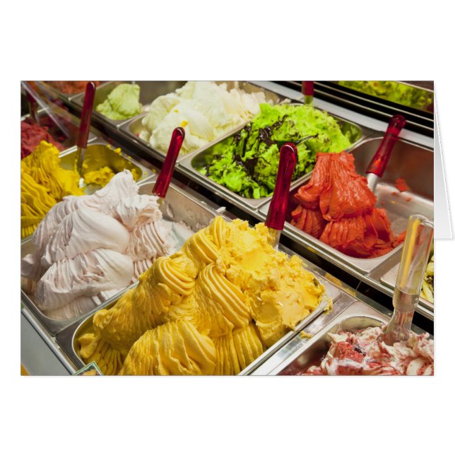 Sabores de helados, París (Anverso (Horizontal))