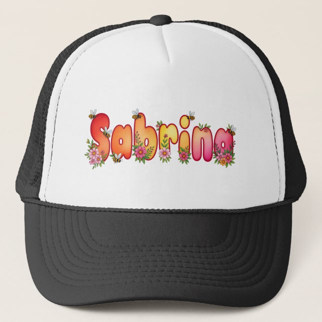 Sabrina - gorras personalizadas para ella (Anverso)