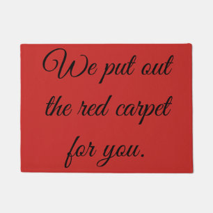 Saca la alfombra roja