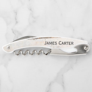 Sacacorchos Abrebotellas de vino de abedul rústico