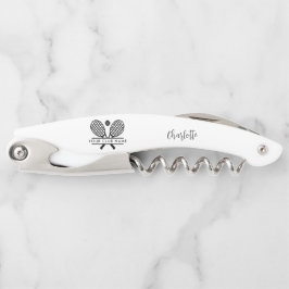 Sacacorchos Añadir el nombre del equipo de Tennis Club Persona