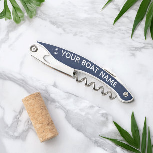 Sacacorchos Ancla de la Marina Náutica Nombre Corktornillo de 