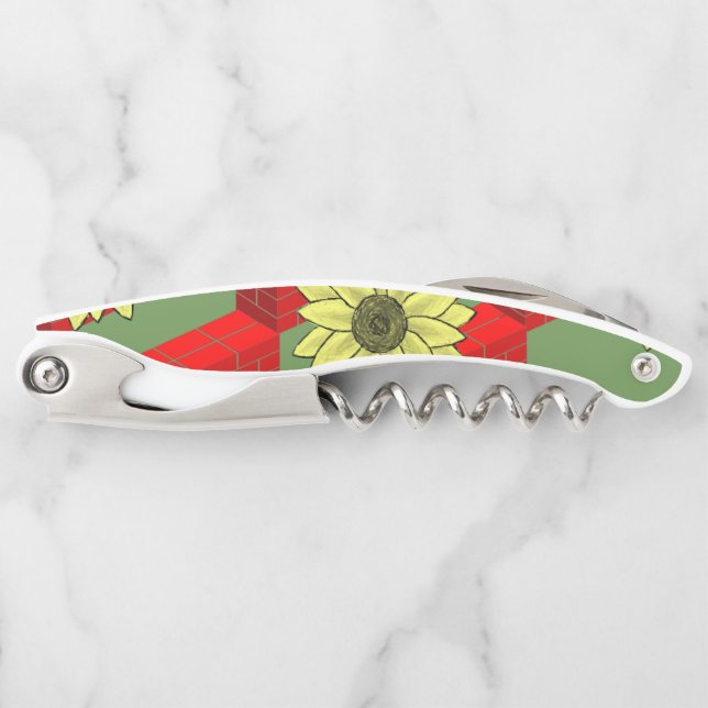 Sacacorchos Apertura de frasco de Corkbolt Apertura giratoria (Anverso)