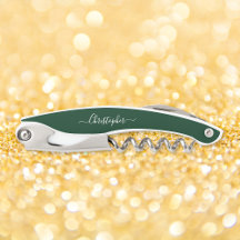 Apertura del frasco de corteza de vino de Monogram