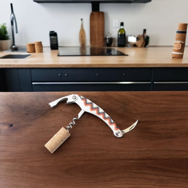 Sacacorchos Arte estilo navajo (Corkscrew Bottle Opener)
