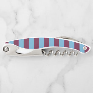 Sacacorchos Aston Villa stripes football club colors premier l