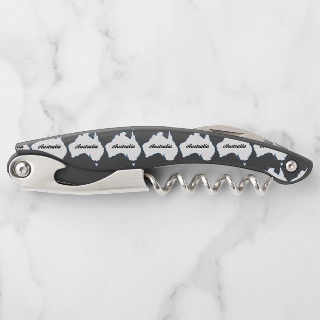 Sacacorchos Australia (Anverso)