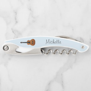 Sacacorchos Azul de guitarra acústica de instrumentos musicale