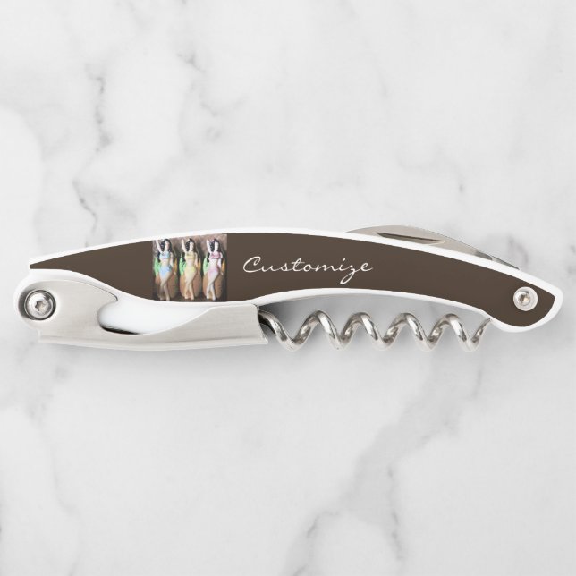 Sacacorchos Bailarines hawaianos Thunder_Cove (Anverso)