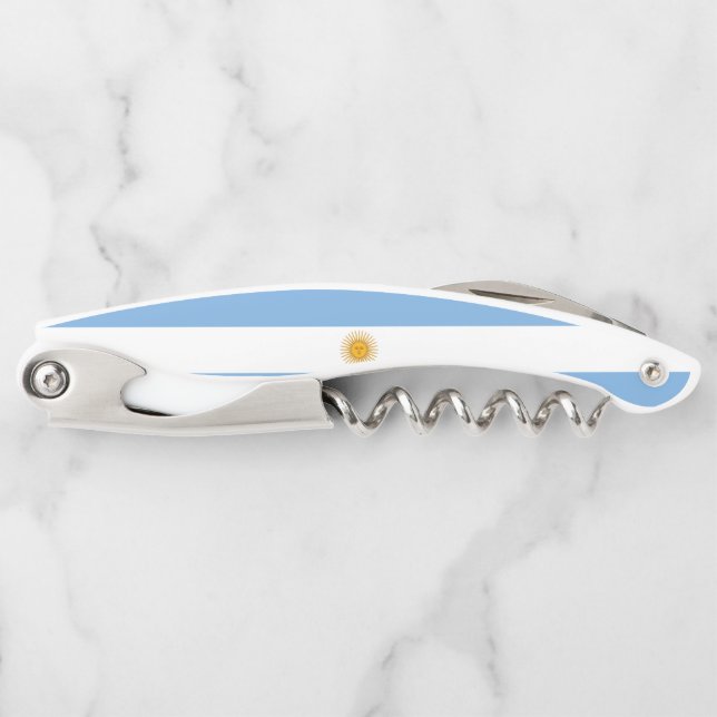 Sacacorchos Bandera de Argentina (Anverso)