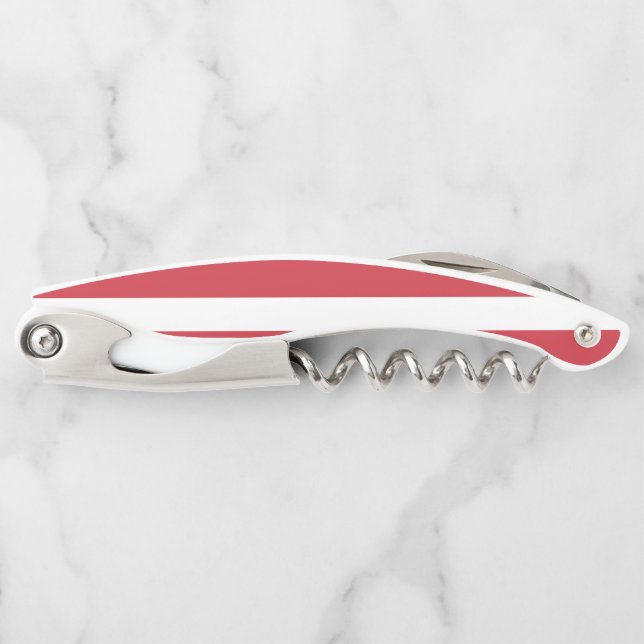 Sacacorchos Bandera de Austria (Anverso)