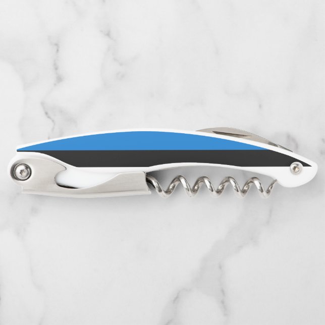 Sacacorchos Bandera de Estonia (Anverso)