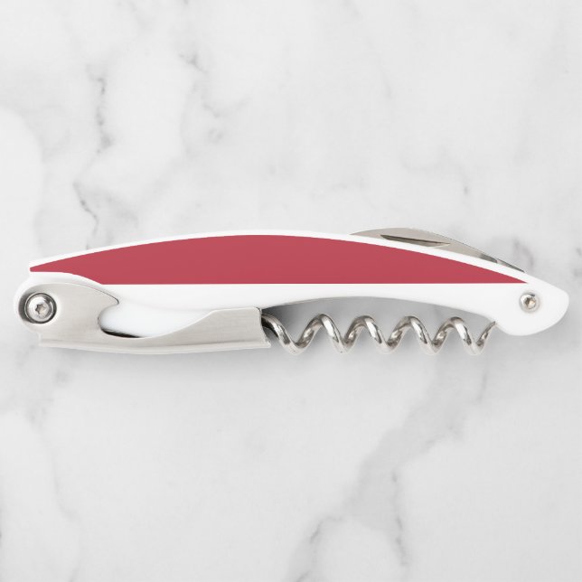 Sacacorchos Bandera de Mónaco (Anverso)