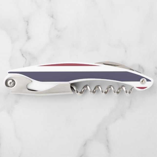 Sacacorchos Bandera de Tailandia (Anverso)