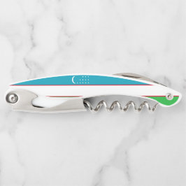 Sacacorchos Bandera de Uzbekistán