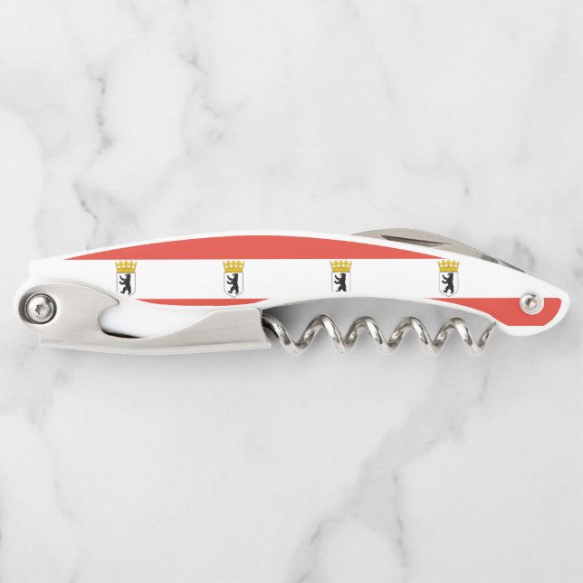 Sacacorchos Bandera del Corkbolt de berlinesa (Anverso)