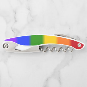 Sacacorchos Bandera del orgullo gay arcoiris caído