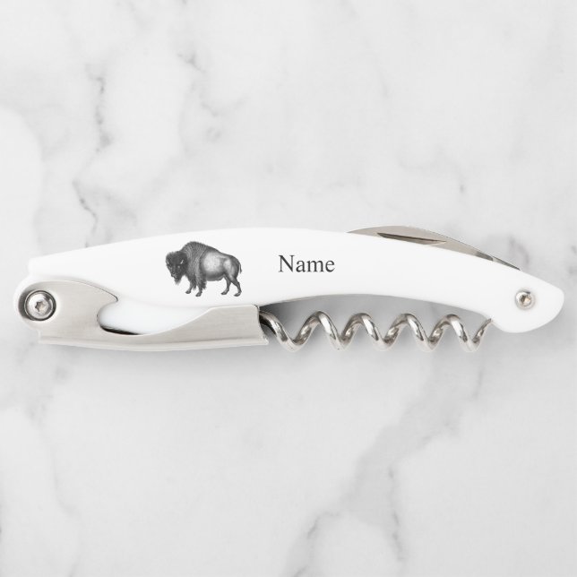 Sacacorchos Big Bison Buffalo Thunder_Cove (Anverso)