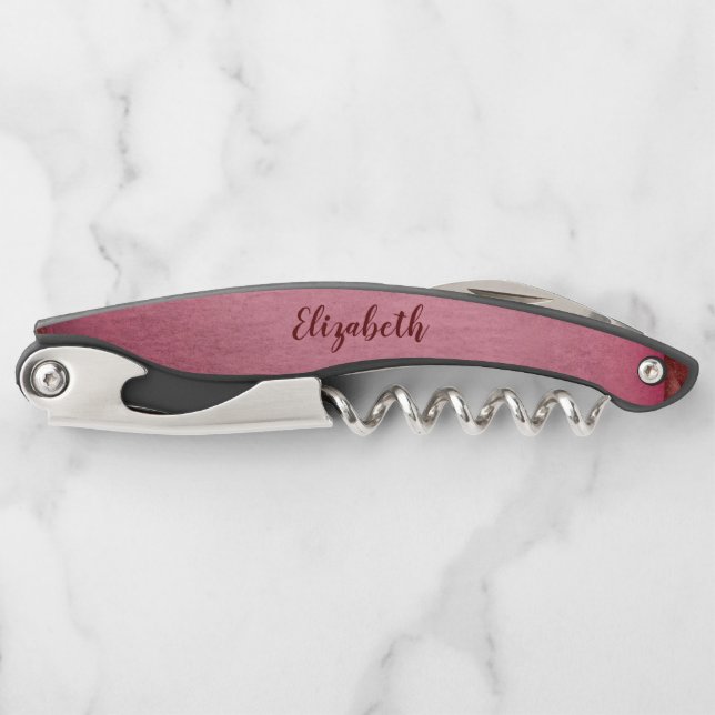 Sacacorchos Bonita Borgoña (Anverso)