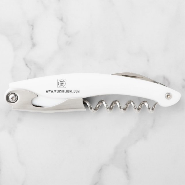 Sacacorchos Business Logo Staff Promotional Waiter’s Corkscrew (Anverso)