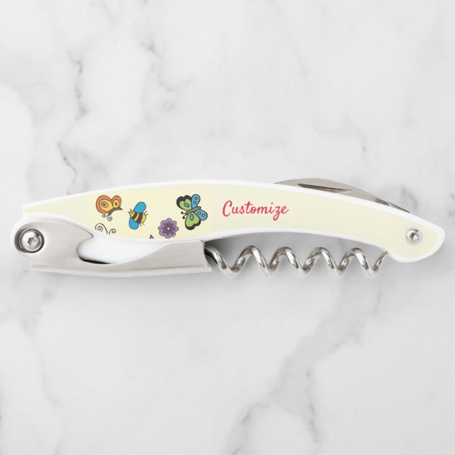 Sacacorchos Butterflies Snails Insect Thunder_Cove (Anverso)