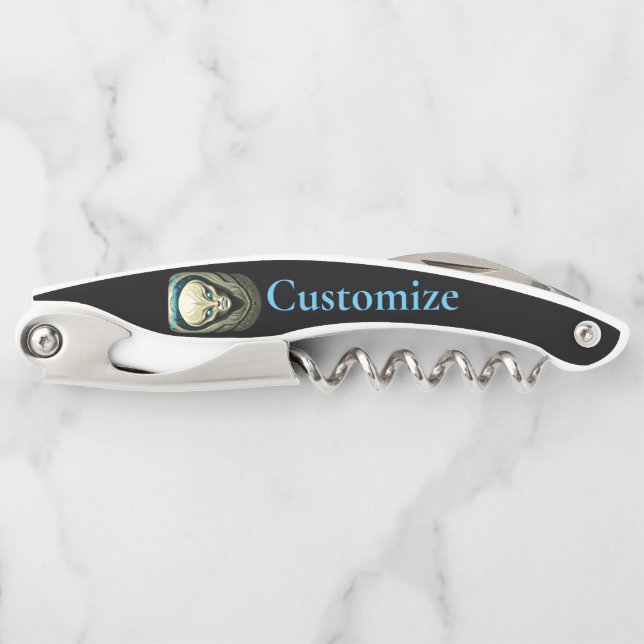 Sacacorchos Cabeza de cráneo de Alien Thunder_Cove (Anverso)