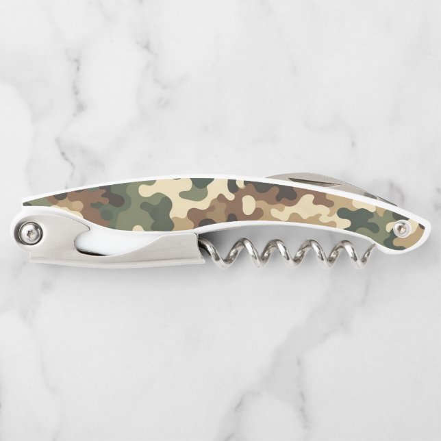 Sacacorchos Camuflaje (Anverso)