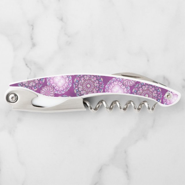 Sacacorchos Cardinal Red Rosace (Anverso)