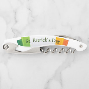 Sacacorchos Cerveza de apertura de frascos St. Patrick's Day C